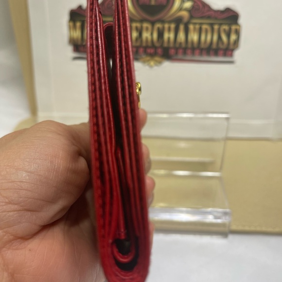 Celine Bifold Compact Wallet in Red Leather.Pre Loved. - Picture 12 of 13